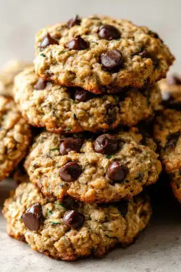 The Best Brown Butter Zucchini Oatmeal Chocolate Chip Cookies