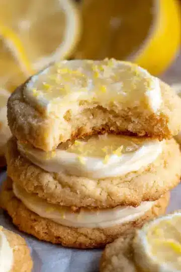 Lemon Cheesecake Cookies