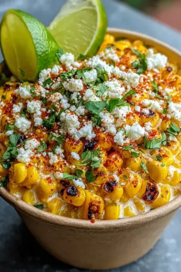 Creamy Mexican Street Corn Cup