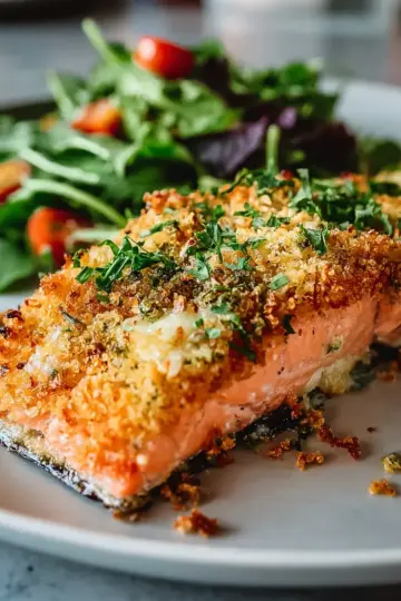 Panko Crusted Salmon