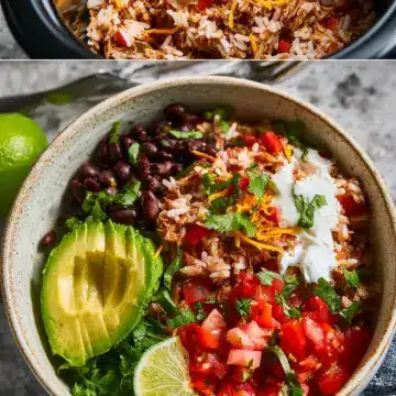 Rice Cooker Burrito Bowls