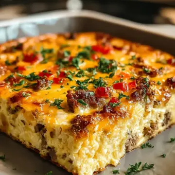 Overnight Breakfast Casserole