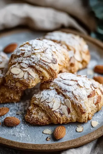 Almond Croissant Cookies