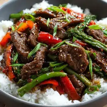 Sweet and Spicy Beef Stir Fry Ready in 15 Minutes