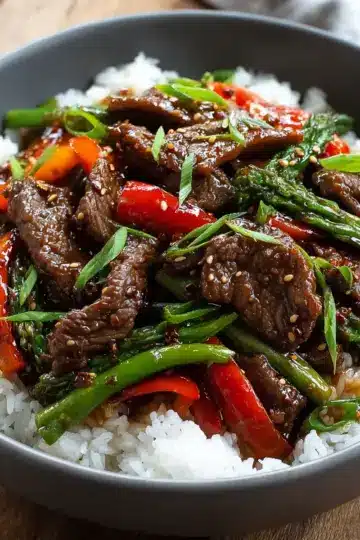 Sweet and Spicy Beef Stir Fry Ready in 15 Minutes