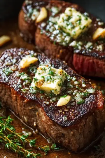 Mouthwatering Pan-Seared Steak with Garlic Butter in 20 Minutes