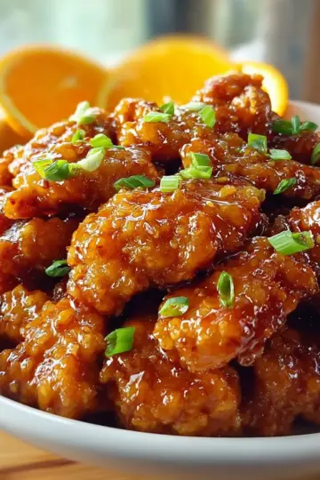 Double Crunch Orange Chicken
