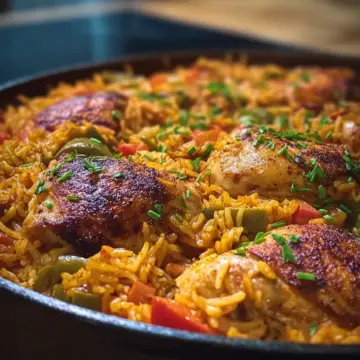 One Pot Cajun Chicken and Rice