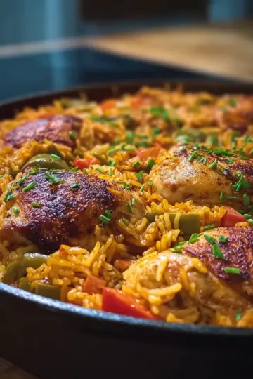 One Pot Cajun Chicken and Rice